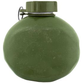 USED HUNGARIAN ALUMINUM CANTEEN OLIVE DRAB