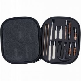 DELUXE UNIVERSAL PISTOL CLEANING KIT - BLACK