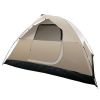 4 Person Tent, Waterproof Dome Tent for Camping with Detachable Rain Cover and Carry Bag