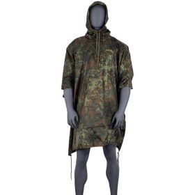 RIPSTOP PONCHO (Option: DIGITAL WOODLAND)