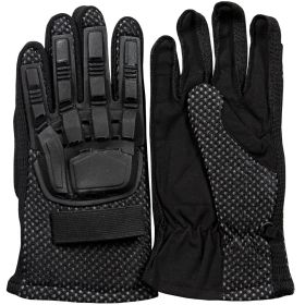 FULL FINGER TACTICAL ENGAGEMENT GLOVE (Option: BLACK XXL)