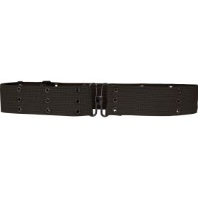 58" PISTOL BELT (Option: METAL BUCKLE  WHITE)