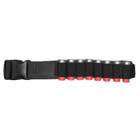 TACTICAL SHOTGUN SHELL BANDOLIER (Option: BLACK)