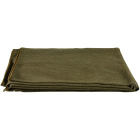 WOOL CAMP BLANKET (Option: OLIVE DRAB)