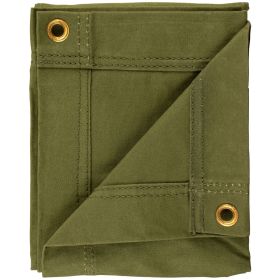 CANVAS TARP (Option: 7' x 9'  OLIVE DRAB)