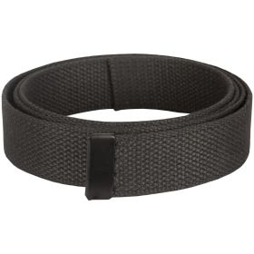 54" COTTON WEB BELT, 12 PACK BLACK BKL (Option: BLACK)